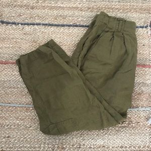 Zara green cargo pants